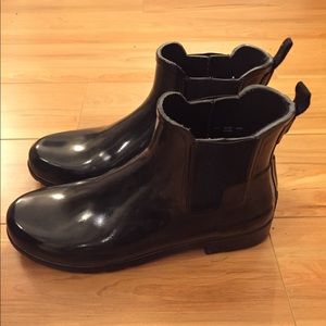 New Black Bootie Hunter Boots!